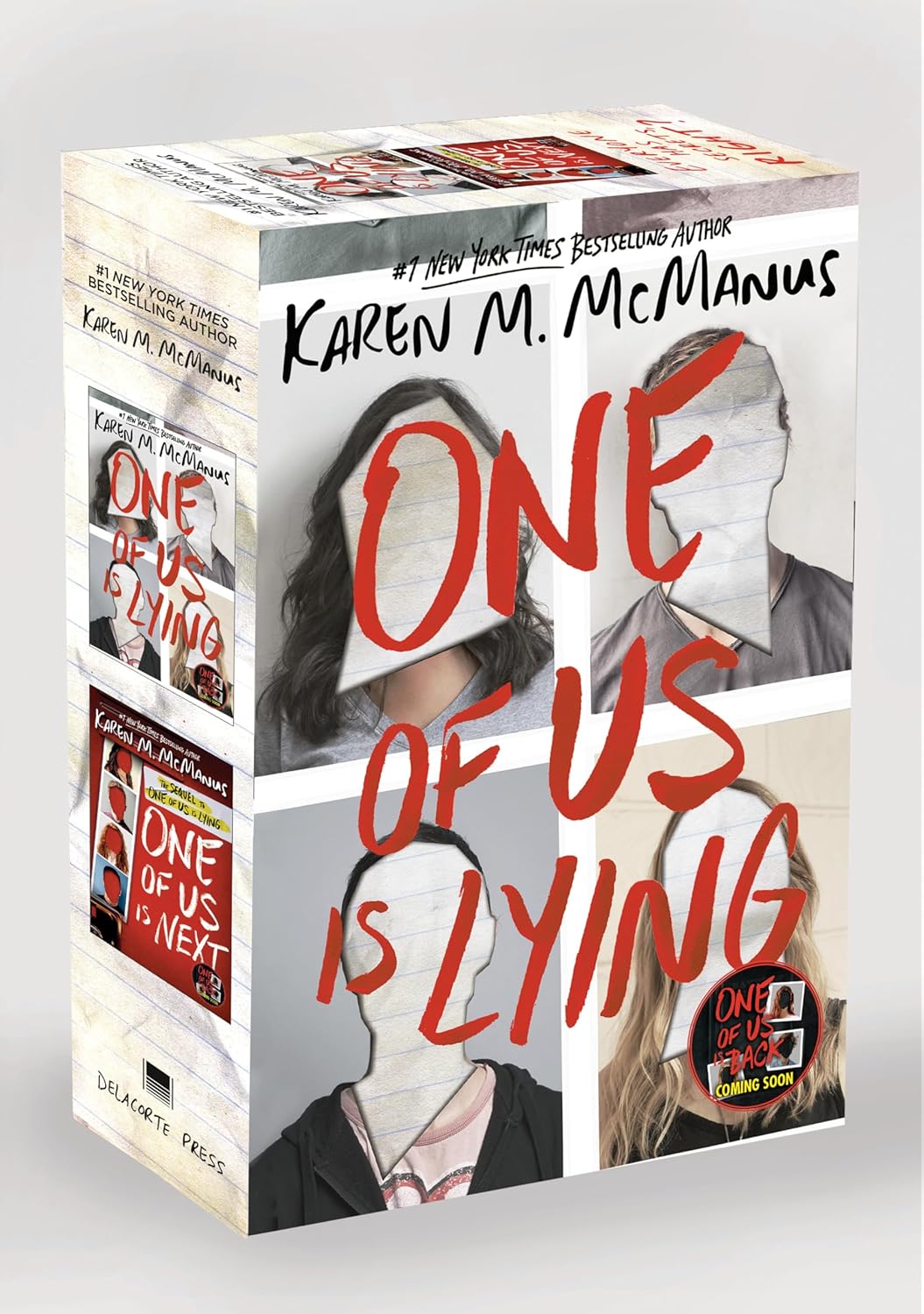 Karen M. McManus 2-Book Box Set: One of Us Is Lying and One of Us Is Next