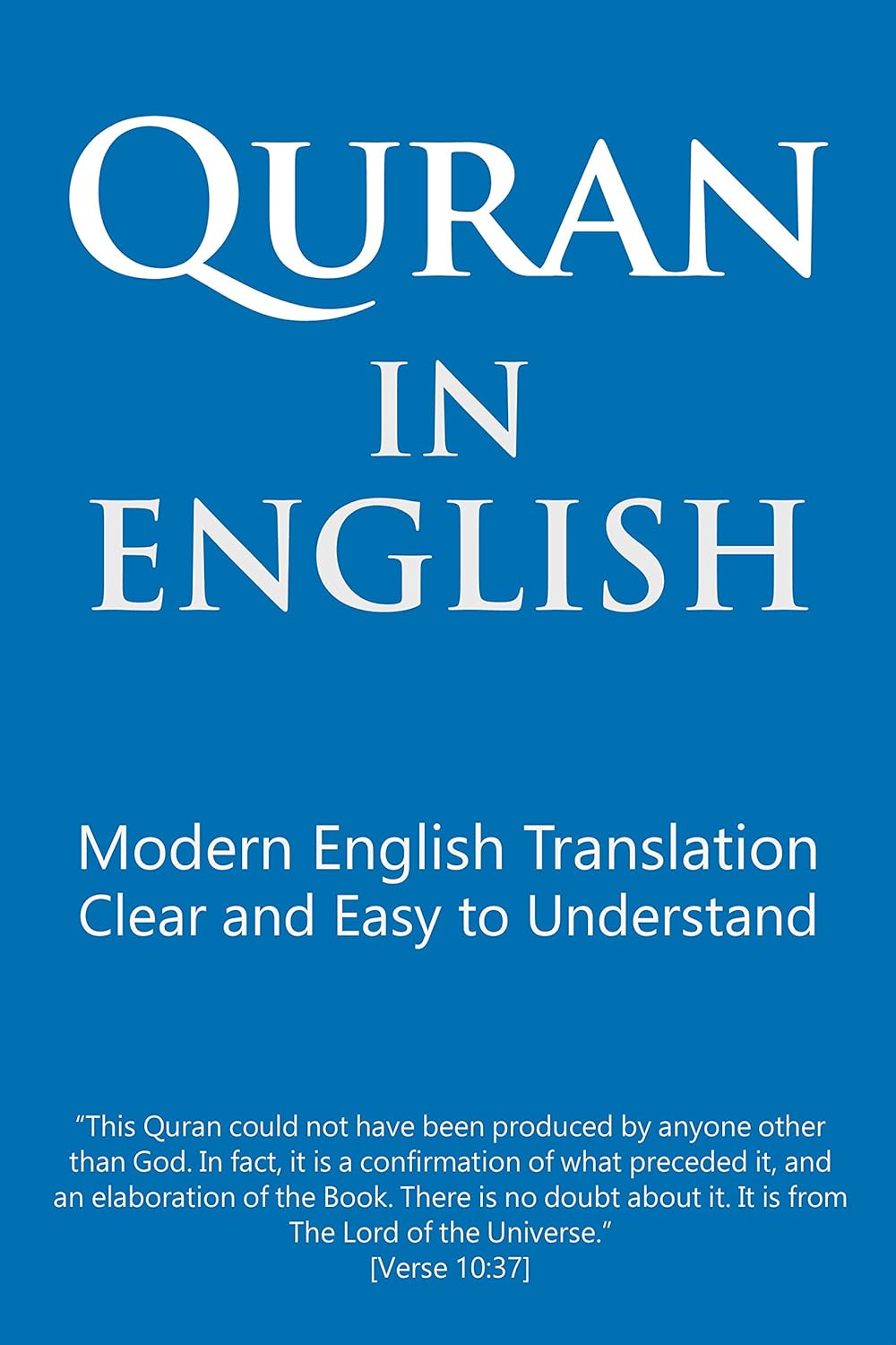 Quran in English - Clear, Pure, Precise
